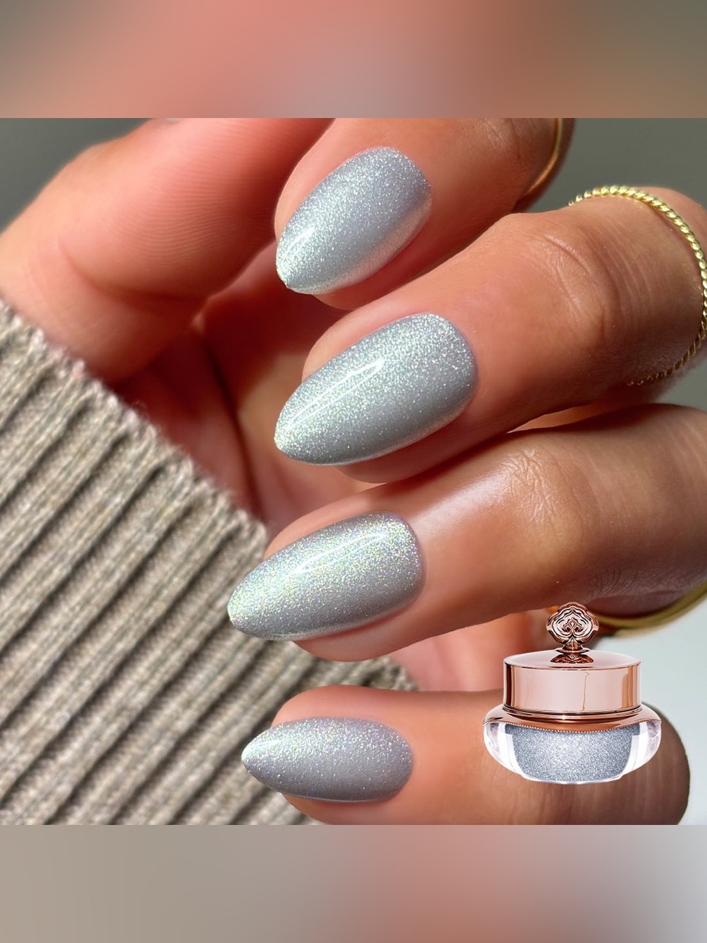Sistaco Mineral Bond Nail Powder in the classic shade Bramble New Sealed